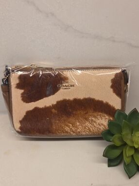 Coach Nolita 19 In Haircalf With Cow Print